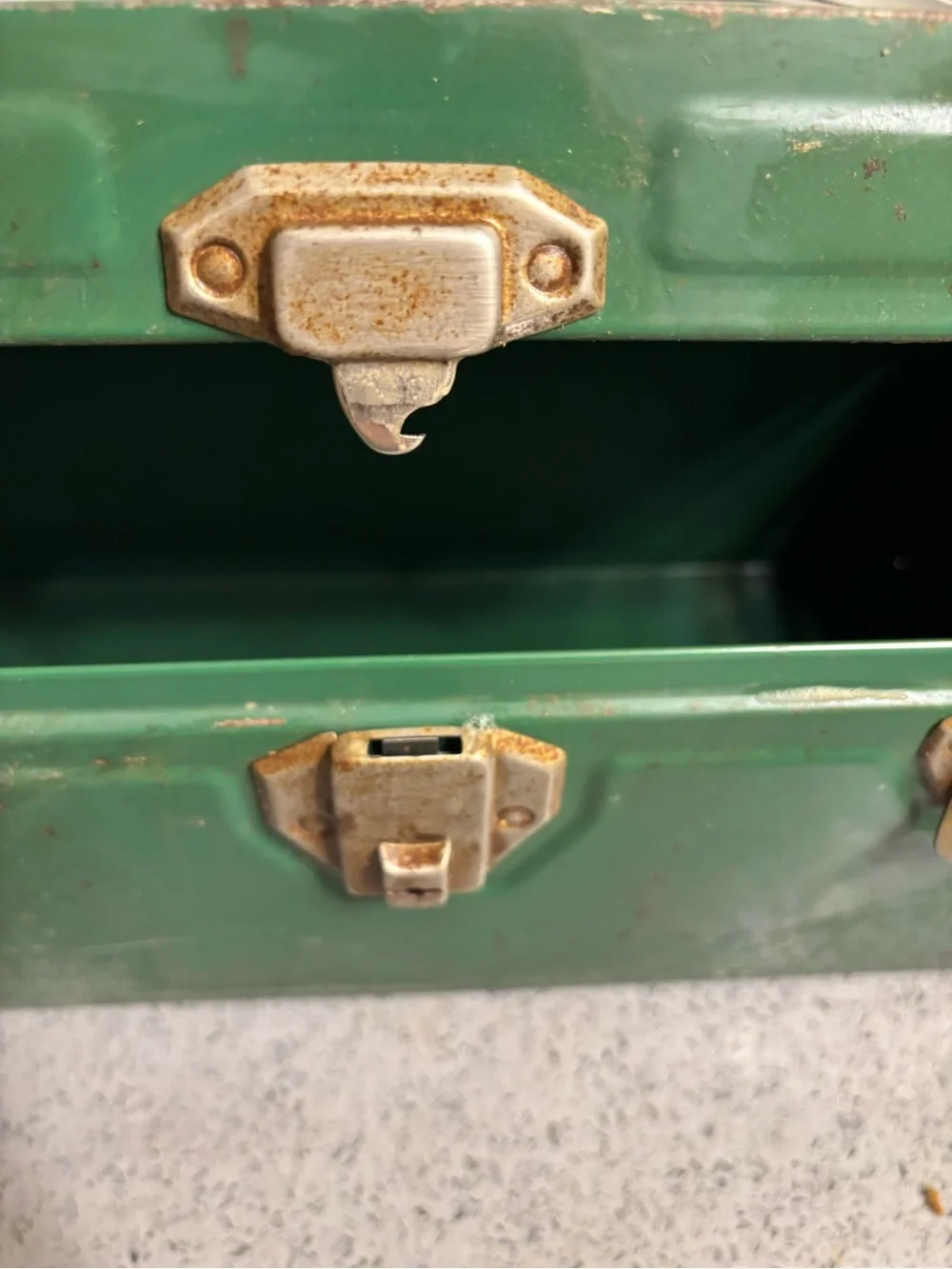 Vintage Union Utility Chest Tackle Box Union Steel Corp